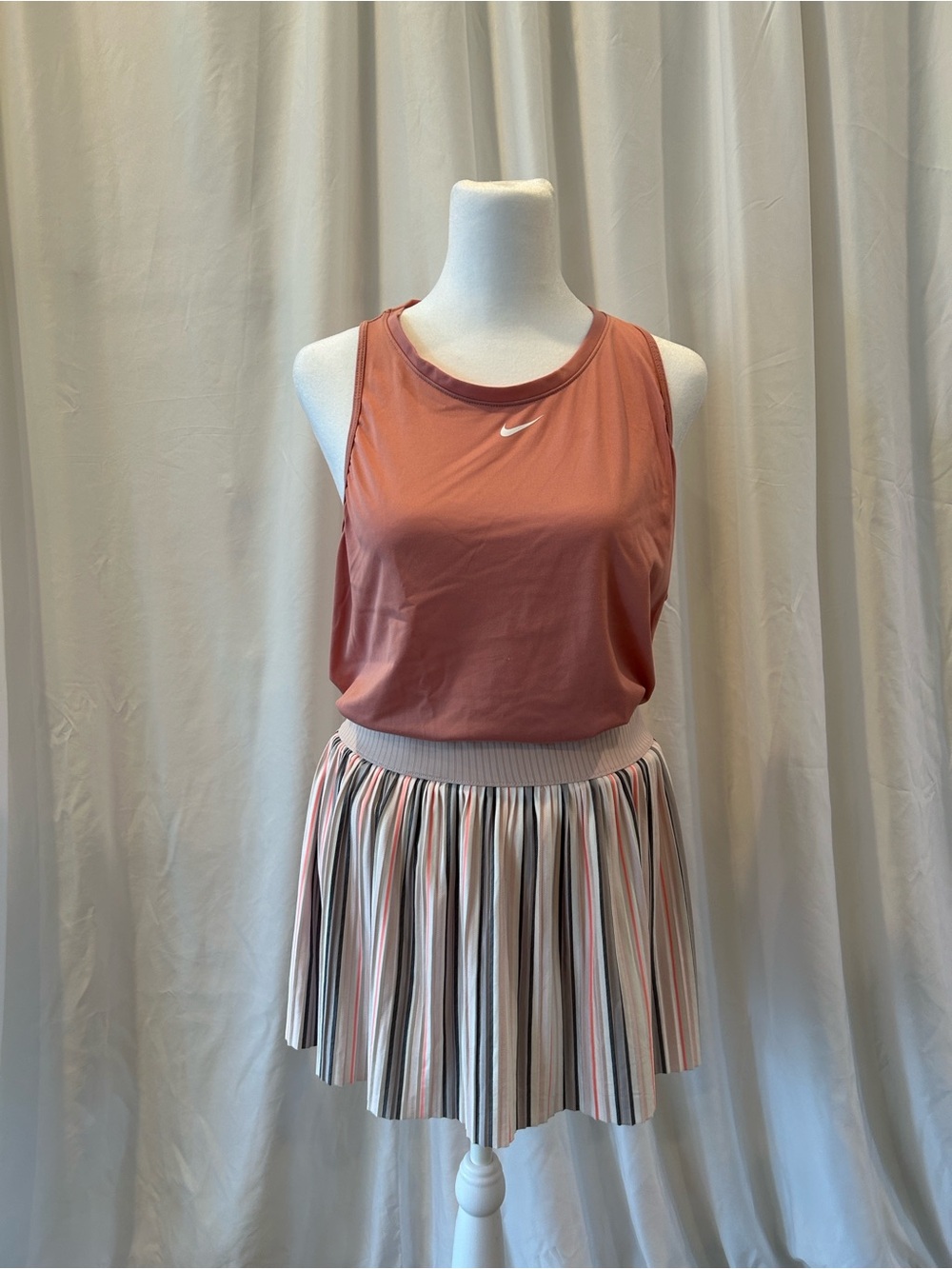 Nike & K-Swiss Blush/Black/White Athletic Set - Kids XL or Women’s XS